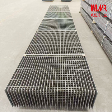 Black Iron Flat Pressure Welded Steel Grating