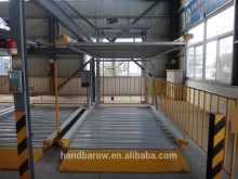 2-level back cantilever parking system