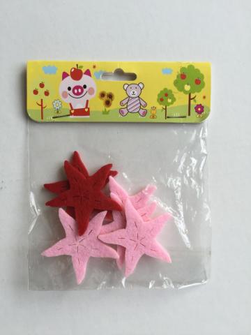 star shape felt craft