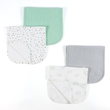 Cotton Baby Burp Cloths 2PK - Hiccup Towel, Spit Milk Towel, Newborn Pillow, Nursing Pad Cloth