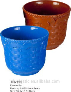 plastic flower pot nursery pot