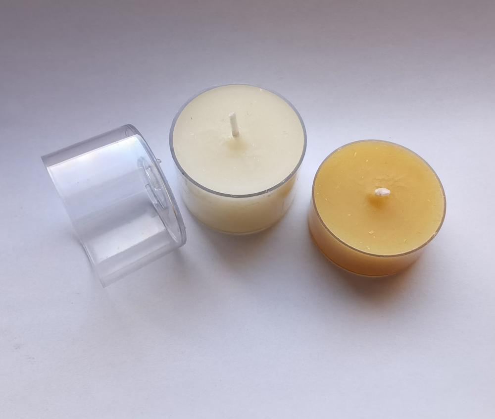 Пусты празрысты ПК Пластыкавыя празрыстыя кубкі для свечак з чыгуна