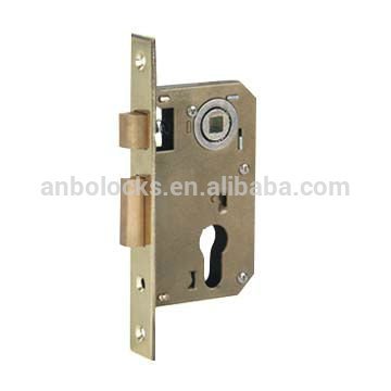 brass latch and dead bolt lock body