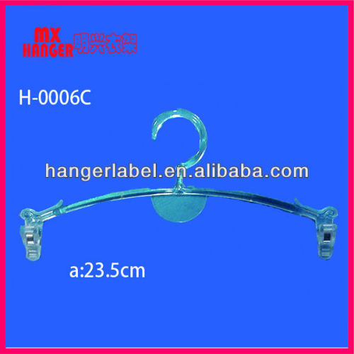 underwear plastic hanger,plastic hanger for underwear,clear plastic hangers