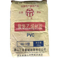 Sanyou PVC Resin SG3 K71 for Soft Plastic