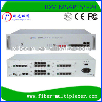 24E1 SDH Fiber Optical Multiplexer IDM MSAP155-24