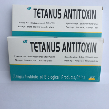 Tetanus-antitoxine-injectie voor menselijke therapie 10000IU