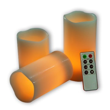battery operated LED candle with remote