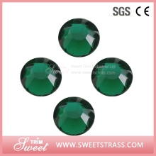 Flatback Crystal Hotfix MC Loose Crystal Rhinestone Emerald SS4/SS6/SS10/SS20/SS30/SS40