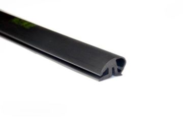Epdm Solid And Sponge Co-extruded Seal , Extruded Rubber Seal