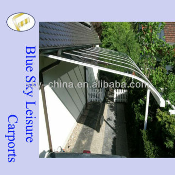 Outdoor automobile rain shelter