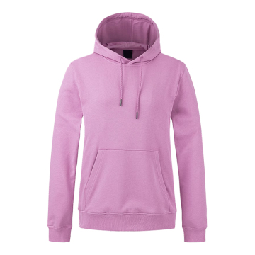 Custom Purple Cotton Hoodie with Pockets - Wholesale Men's Fashion Sweatshirt