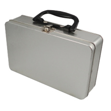 China best price small wholesale tin metal attache case