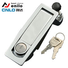 Spring Button Control Box Flat Push Button Panel Lock Cabinet Lock Latch MS606