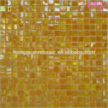 iridescent glass mosaic tile