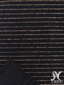 Red Metallic Jersey Knit