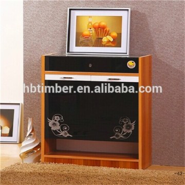 mini shoe rack shoe cabinet with mirror