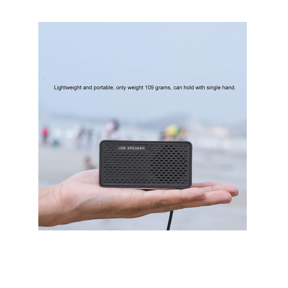 Падключыце партатыўныя настольныя калонкі Mini Speaker Stereo