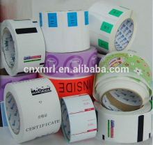 Custom printed Direct thermal Weighing scale labels Stickers