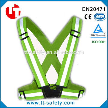 high visible elastic safety industrial safety belt with reflective tape