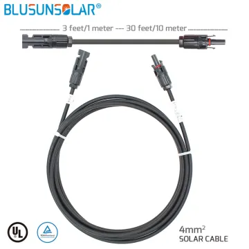 2 Meter Solar PV Extended Cable 4mm2 with Mc4 Connector