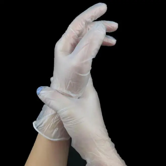 Wholesale Kitchen Household Clean Food Grade Vinyl Gloves Powder Free PVC Gloves Vinyl Examination Gloves