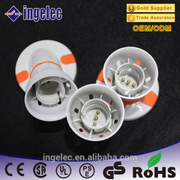 Wholesale b22 pin type lamp holder e27 and b22 double light bulb socket adapter