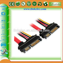 2014 wholesale china 15+7 pin sata serial ata male to male power cable