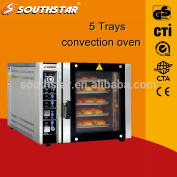 100% manufacturer SOUTHSTAR 5 trays easy cook turbo italian convection oven