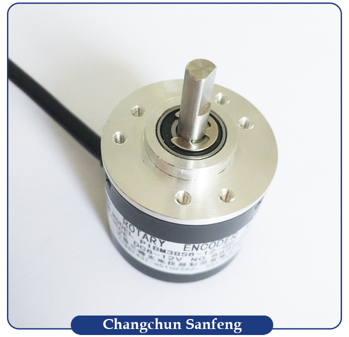 high IP grade 38mm magnetic technology solid shaft encoder