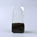 PLA Biodegradable di mais amido compostabile sacchetto con chiusura a zip per cibo