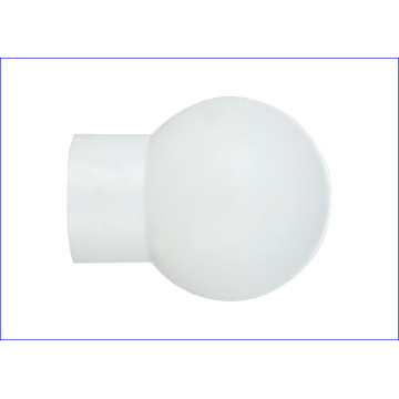 Wholesale white plastic ball curtain rod
