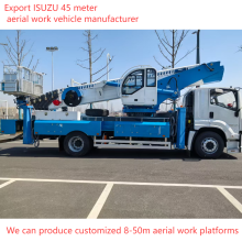 CL group Isuzu 45m aerial work vehicle
