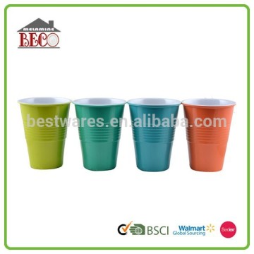 Eco-friendly mug, reusable plastic cup, good quality reusable plastic cup