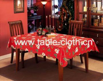 Christmas table cloth