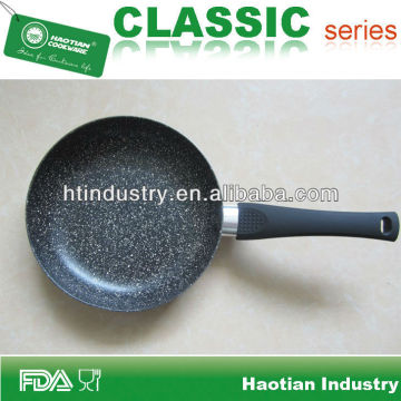 Aluminum stonewell marble fry pan