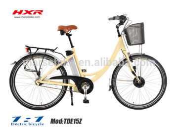 700C ebike design Lady City bike electric