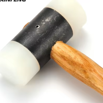 High Quality Nylon Head Mallet with Wood Handle - Plastic Install Hammer for Sale