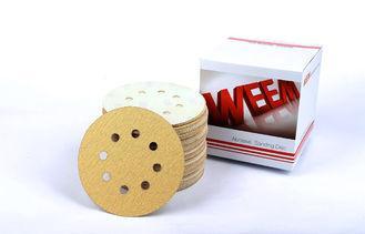 WEEM 2708 Yellow Paper Aluminum Oxide Hoop & Loop / Velcro