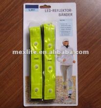 4 Pack Reflective Led band