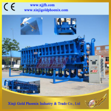 Air cooling block molding machine