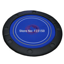 RT-003 Poker Table Top, Texas Holdem Tabletop, Foldable Gambling Tabletop, Diameter 120cm