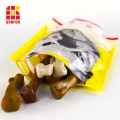 Pet Jerky Treat-verpakkingstassen met ritssluiting