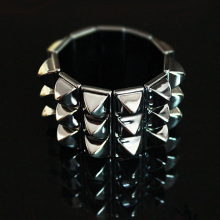 Stretch Acrylic Plate Ladies Bracelet Bangles For Women