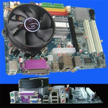 G41 motherboard with onboard CPU