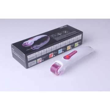 Amztatto LED Light Titanium Micro Needles Derma Roller Acne