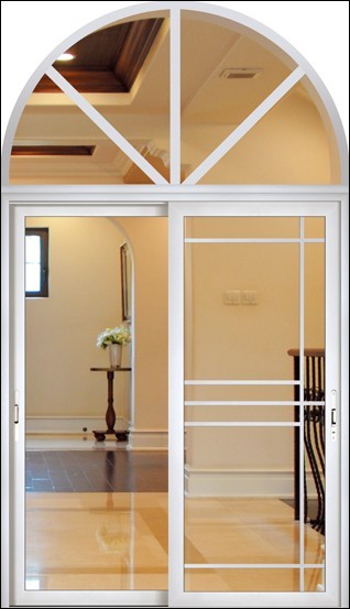 OEM fixed window aluminium sliding doors