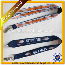 satin woven/jacquard lanyard for child