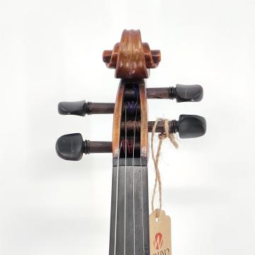 Violini fatti a mano con vernice ad olio in acero fiammato