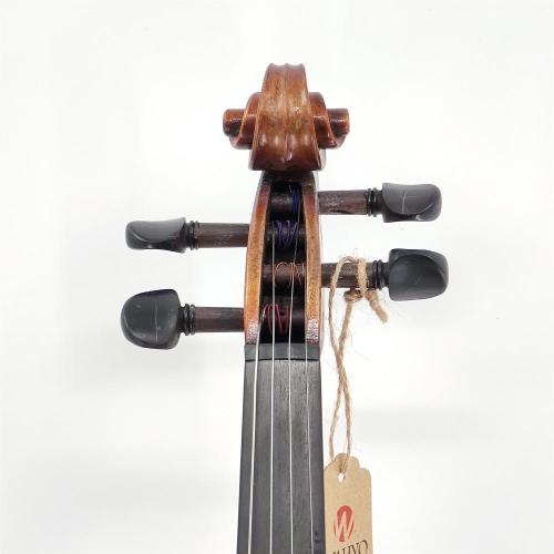 Violin Minyak Buatan Tangan Api Maple